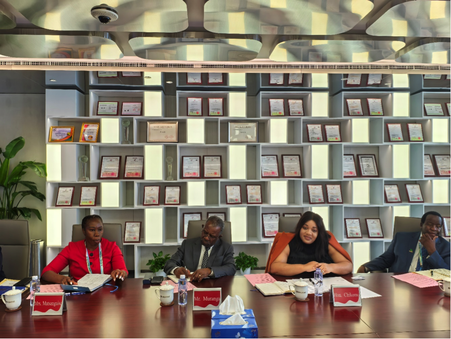 津巴布韦副外长到访BG大游资源集团总部