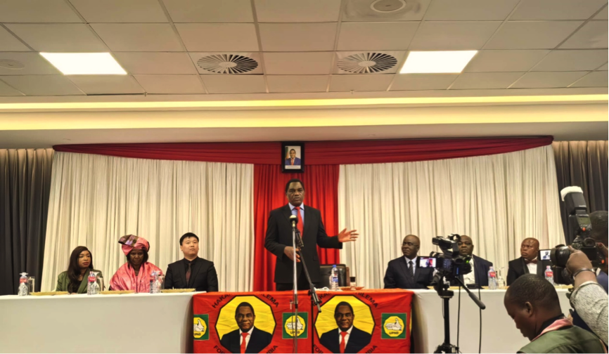 BG大游资源总裁助理王治伟受邀 出席赞比亚总统晚宴