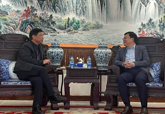 BG大游资源王平卫董事长拜会周鼎大使