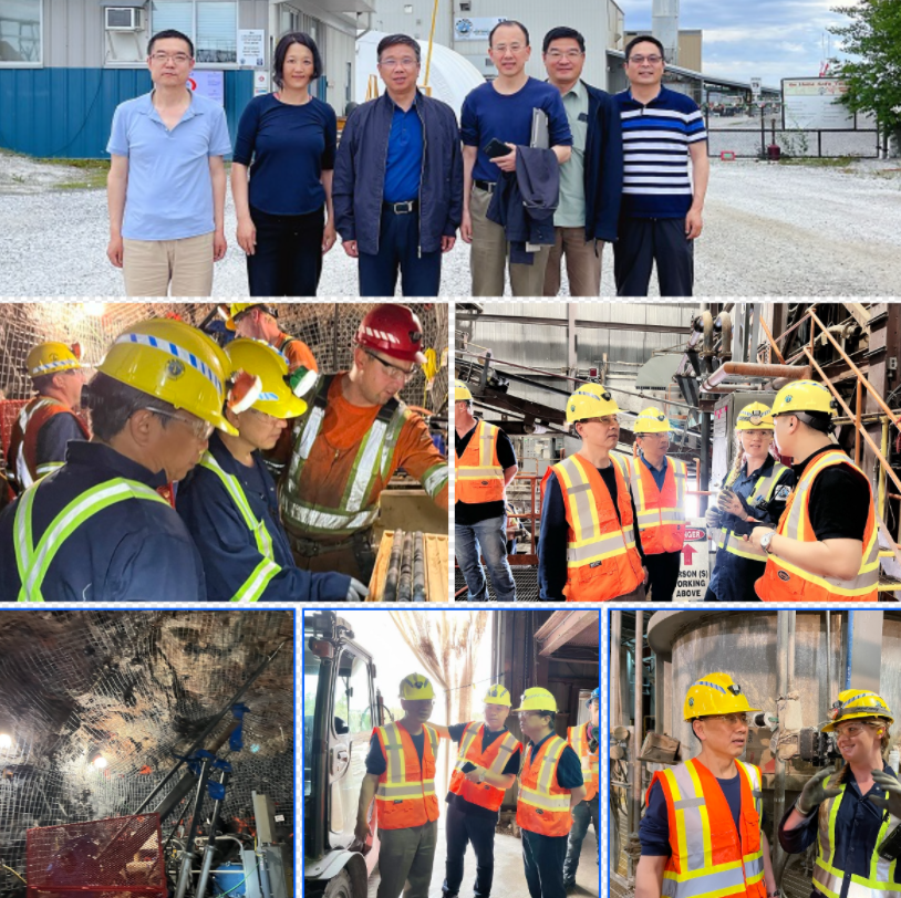 BG大游资源集团王平卫董事长赴加拿大Tanco检查指导工作