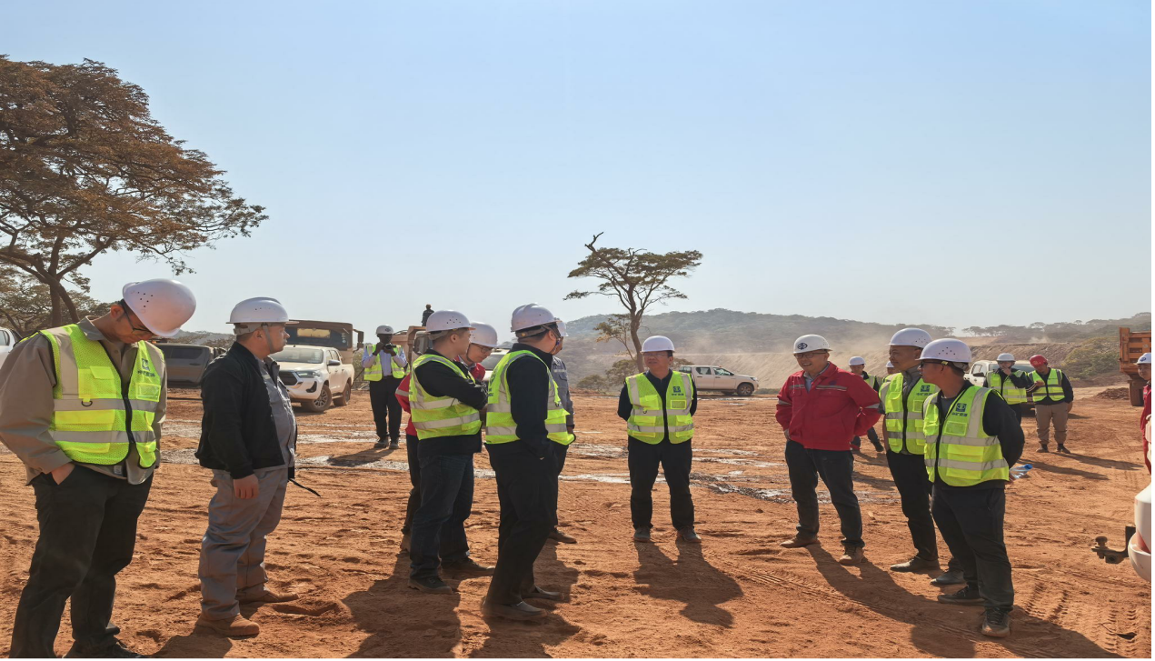 BG大游资源集团董事长王平卫赴赞比亚 考察督导Kitumba铜矿项目建设